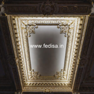 Luxury Ceiling Design Gypsum Design For Sitting Room No-839