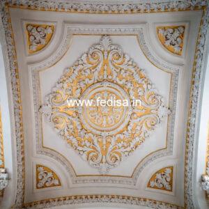 Luxury Ceiling Design Pop Corner Design For Hall No-847