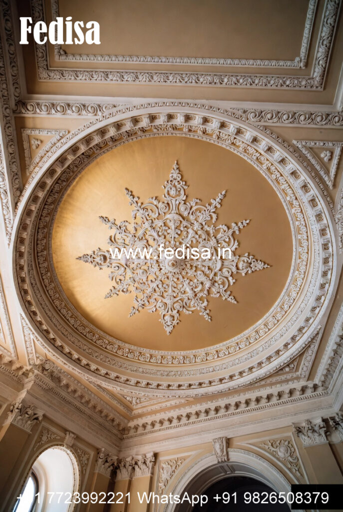 Luxury Ceiling Design L Shape Hall False Ceiling Design No-863 - Fedisa