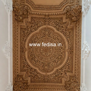 Luxury Ceiling Design Puja Room Ceiling Design No-923
