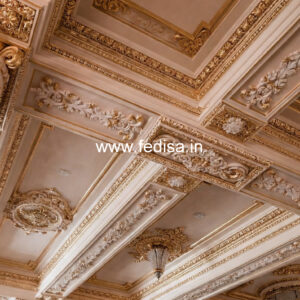 Luxury Ceiling Design L Shape Hall Ceiling Design No-951