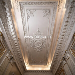Luxury Ceiling Design Hall Pop Design Plus Minus No-958