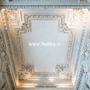 Luxury Ceiling Design Living Room False Ceiling Design With Fan No-1034