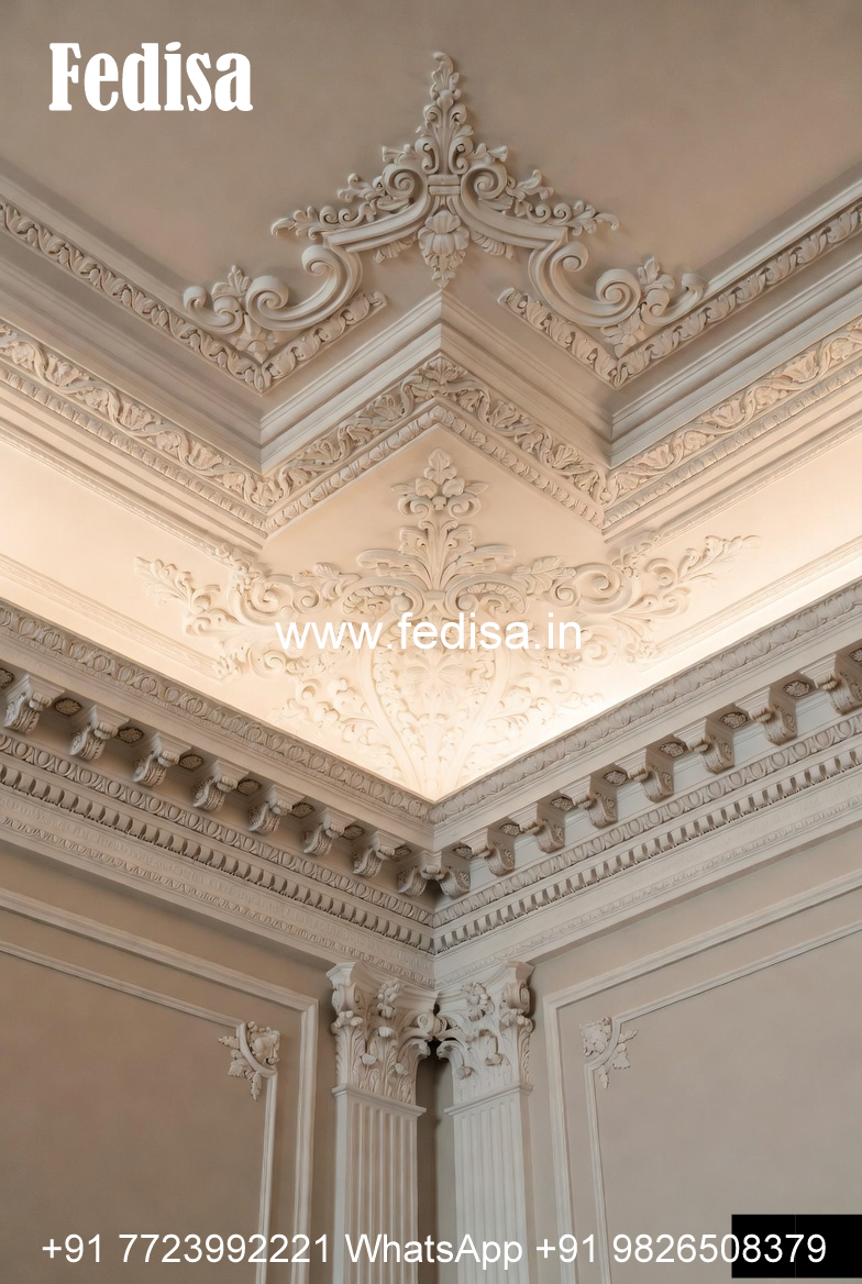 Luxury Ceiling Design Classic False Ceiling Design No. 1056