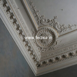 Luxury Ceiling Design Gypsum Board Design For Salon No-1091