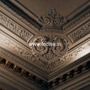 Luxury Ceiling Design Pop Double Fan Design No-1189