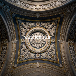 Luxury Ceiling Design Pop Design For Concealed Light No-1211