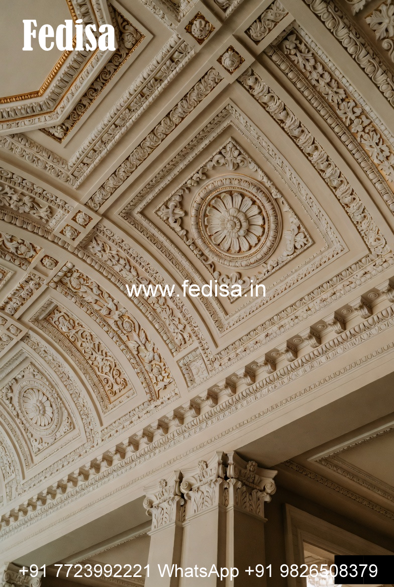 Luxury Ceiling Design Ceiling Design In Cement No-1244