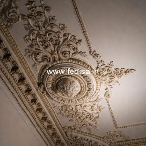 Luxury Ceiling Design Circle False Ceiling Design No-1301