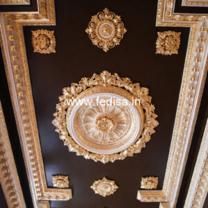 Luxury Ceiling Design Wall Putty Design On Ceiling No-1325