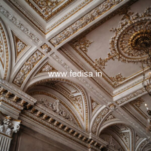 Luxury Ceiling Design Pop Design Bedroom Simple No-1373