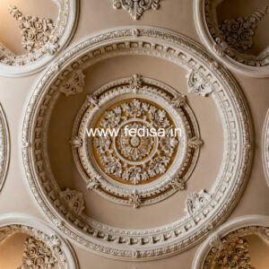 Luxury Ceiling Design False Ceiling Design For Drawing Room With Fan No-1374