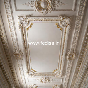 Luxury Ceiling Design Hall Pop Plus Minus Design No-1393