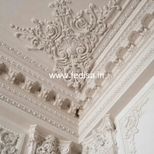 Luxury Ceiling Design Pop Design For Lobby Plus Minus No-1413