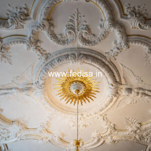Luxury Ceiling Design Pop Design For Mandir No-1424