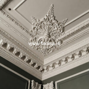Luxury Ceiling Design Bathroom Plus Minus Pop Design No-1437