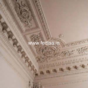 Luxury Ceiling Design False Ceiling Design For Duplex Lobby No-1460