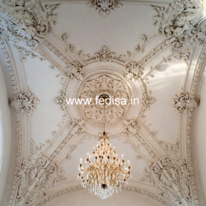 Luxury Ceiling Design Gypsum Ceiling Flower Design No-1473