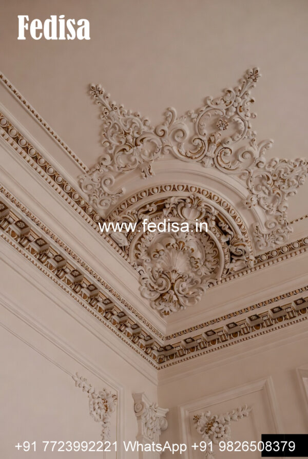 Luxury Ceiling Design Hall Pvc Ceiling Design No-1498 - Fedisa
