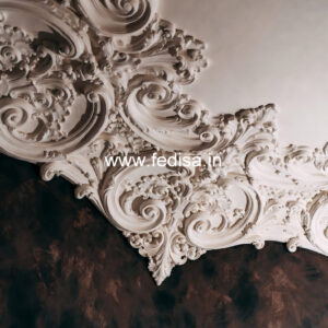 Luxury Ceiling Design Pop 2 Fan Design No-1628