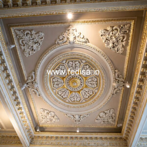 Luxury Ceiling Design Gypsum Hall Design No-1655