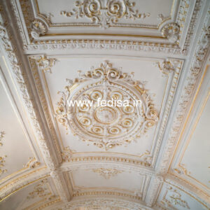 Luxury Ceiling Design False Ceiling Bedroom With Fan No-1660