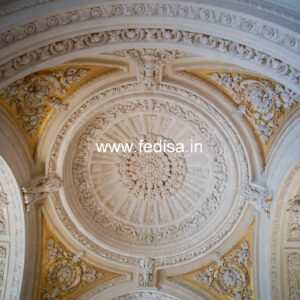 Luxury Ceiling Design Ceiling Design With Two Fans No-1675