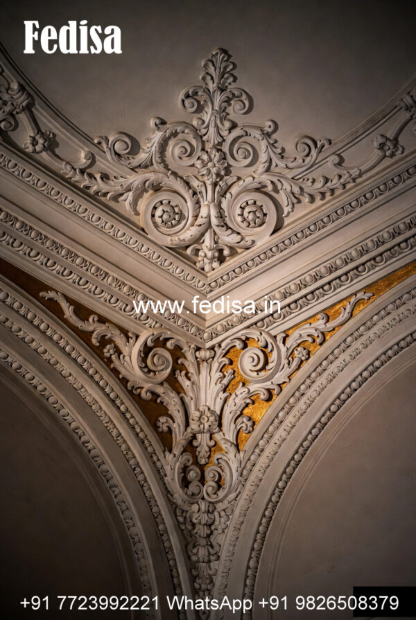 Luxury Ceiling Design Ceiling Side Border Design No-1716 - Fedisa
