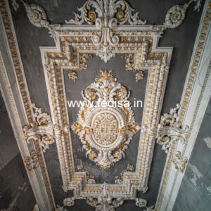 Luxury Ceiling Design Living Room Gypsum Ceiling No-1736