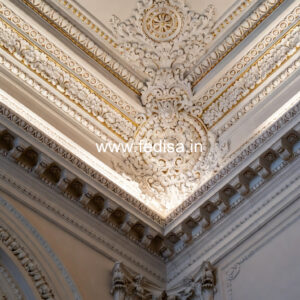 Luxury Ceiling Design Pop Dining Hall Design No-1785