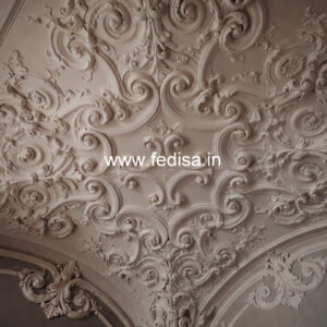 Luxury Ceiling Design Half Pop Design No-1795