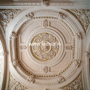 Luxury Ceiling Design Hall Fall Ceiling Design With 2 Fans No-1877