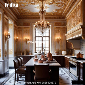 Classic Modular Kitchen Design Kitchen Island Ideas No-030