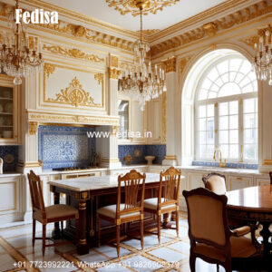 Classic Kitchen Interior Kitchen Organization No-085