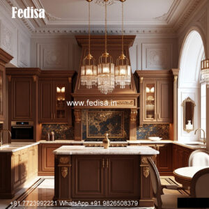 Decorative Molding Kitchen Black Granite Countertops No-175