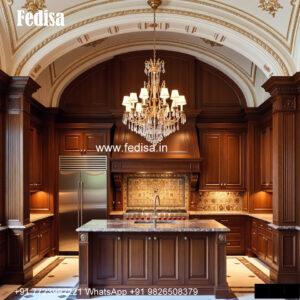 Classic Kitchen Interior Kitchen Ceiling Design No-199
