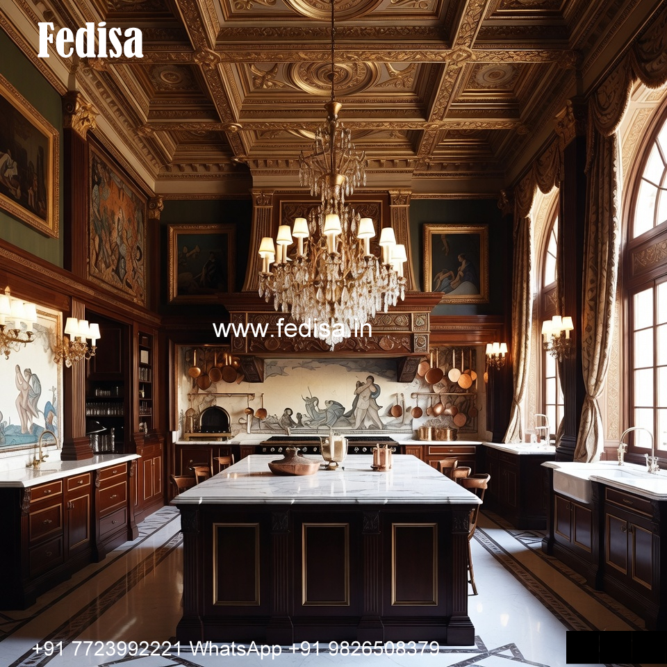 Classic Kitchen Backsplash Black Countertops No-245