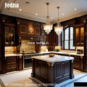 Small Classic Kitchen Design Inspiration Pvc Cupboard No-299