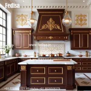 Luxury Classic Kitchen Interior Design Tiny House Kitchen No-336