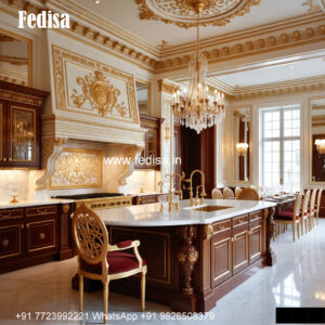 Traditional Kitchen Cabinets Small Open Plan Kitchen Living Room No-352