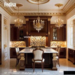 Elegant Kitchen Design Small Black Kitchen No-385