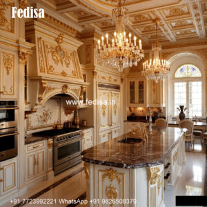 Vintage Kitchen Style Very Small Modular Kitchen Designs No-422