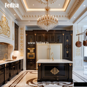 Classic Kitchen Lighting Chandelier Small Space Cabinet No-437