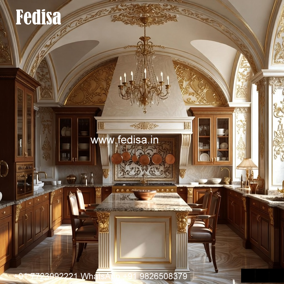 Wooden Classic Kitchen Small Smart Kitchen No-508