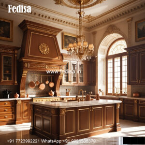 Classic Kitchen Lighting Chandelier Waterfall Countertop No-589