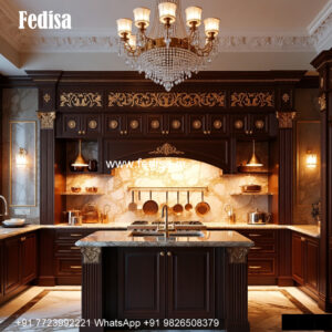 Decorative Molding Kitchen Industrial Kitchen Cart No-859