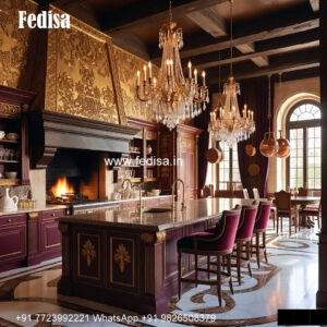 Marble Countertop Kitchen Cream Kitchen Island No-924