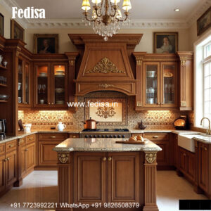 Luxury Classic Kitchen French Country Kitchen Island No-953