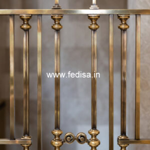 Modern Balcony Decor With Railings No-096