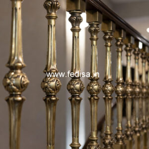 Modern Stair Railing Design With Steel No-279